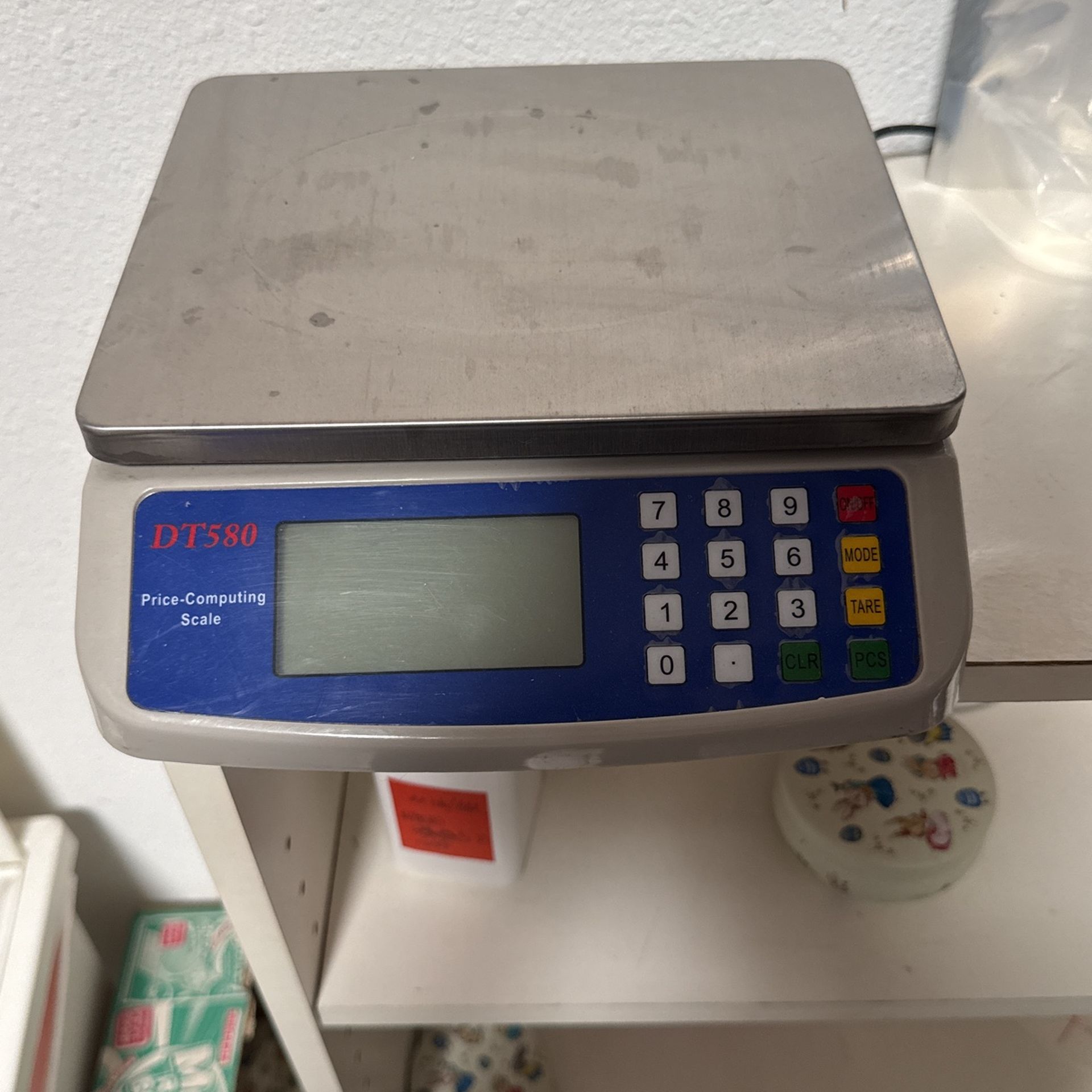 DT580 Scale With Price Calculator