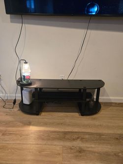 Furniture stand piece with candle warmer