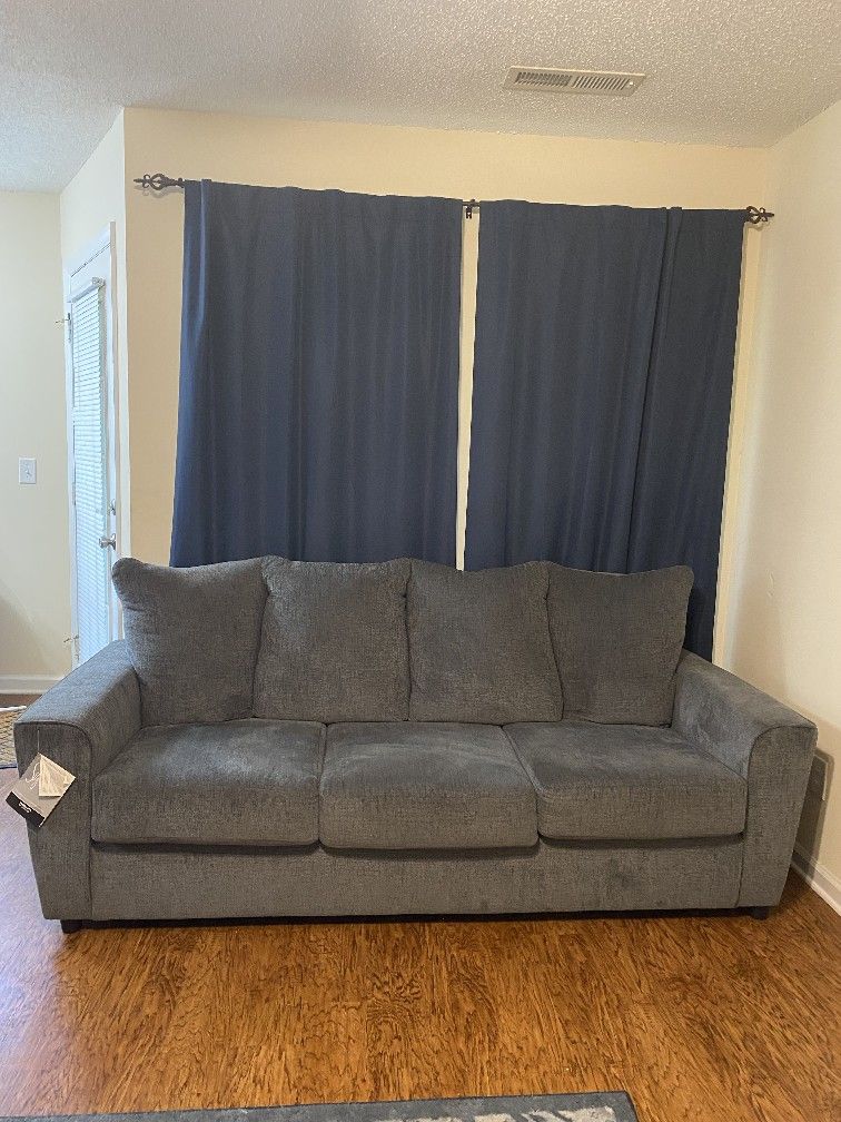 Gray Couch Full Size
