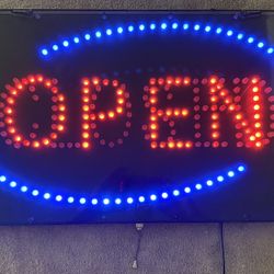 Open/ Closed LED Sign - Lights Of America Model 5000 LEDOC