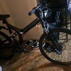 Folding Bicycle, Used As Is! For Parts (1 Tire Is Flat)
