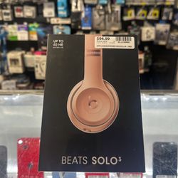 Beats Solo 3, Rose Gold, Wireless Bluetooth Headphones