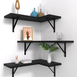 Corner Floating Shelves Set of 3 “NEW”