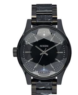 Nixon Midnight Black The Facet 38 Watch women’s