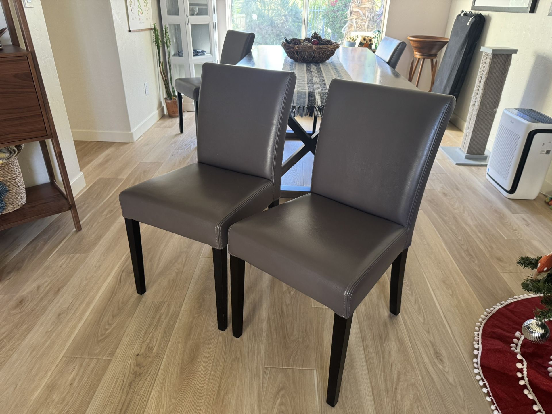 4 Crate and Barrel Dining Chairs