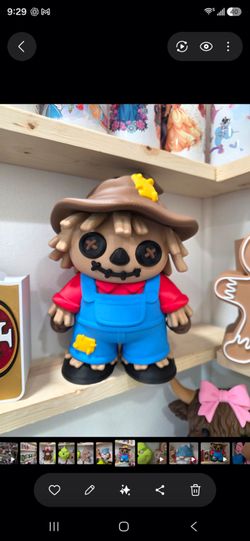 Scarecrow Character Bath & Body Works hand soap Holder