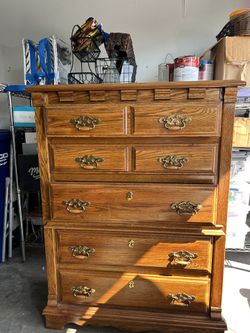 Real Wood 5 Drawer Dresser