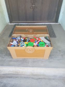 Treasure Chest Of Mixed Legos