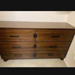 Brown Wooden Dresser Chest of Drawers