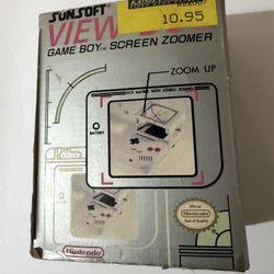 Sun Soft Gameboy Vintage Screen Zoomer Box Only 