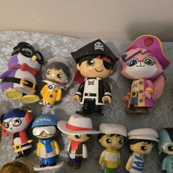Ryan's World mixed toy figures 50 Pieces lot
