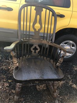 Antique rocking chair
