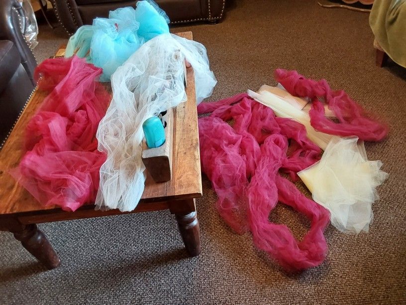 Lots of Tulle Fabric Material - $10 for ALL