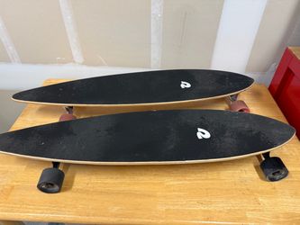 Lot of 2 Longboard Skateboards