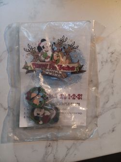 Disney Pins Xmas Set plus 3