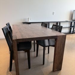 CB2 Dining Table - Solid Wood