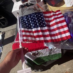 United States Flag For Window