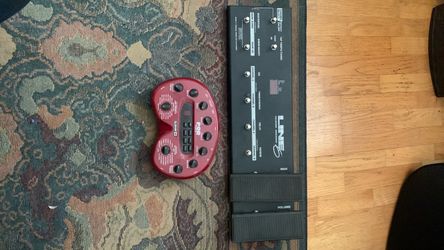 Line 6 POD 2.0 with Line 6 Floorboard combo