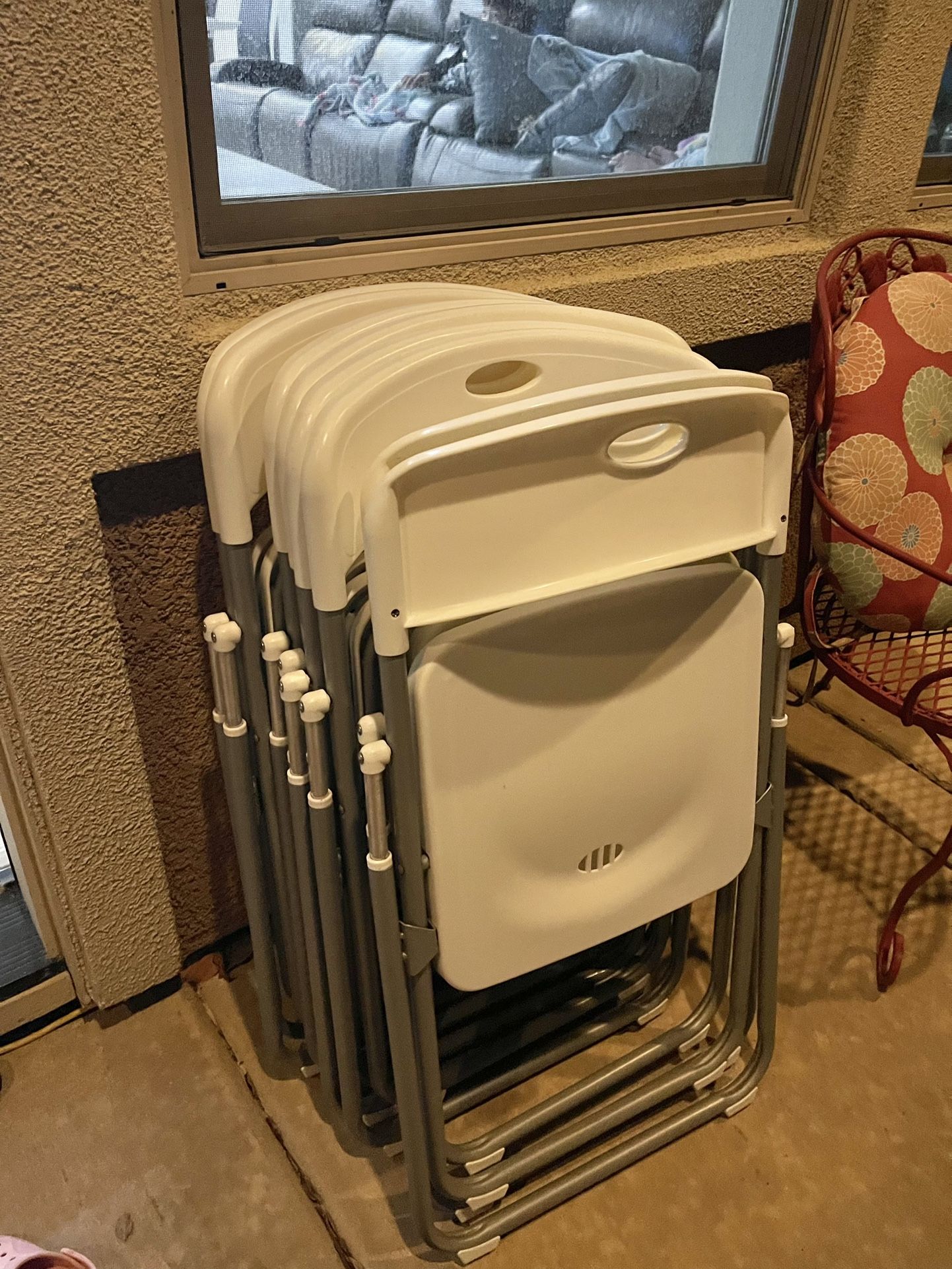 Folding Chair In Great Condition $12 Each
