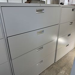 42” Four Drawer Lateral File
