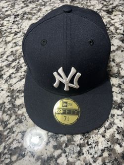 7 1/4 New York Yankee Custom Hat.