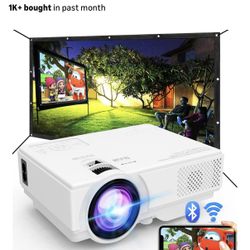 Projector And Blowup Screen