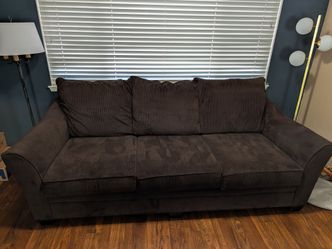 Brown couch