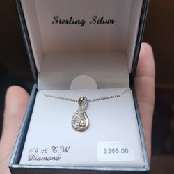 1/4 Diamond Brilliance Necklace