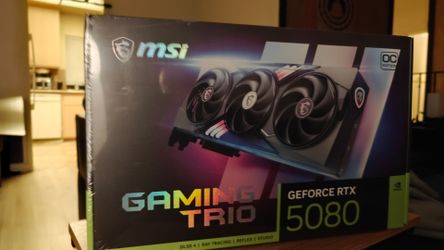 MSI RTX 5080 Gaming Trio GPU