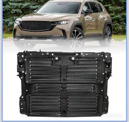 Pensun Front Upper Active Radiator Grille Shutter Assembly Compatible with Mazda Cx-50 2023 2024, Radiator Support Panel Air Shutter Replace for VA415
