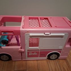 Pink Barbie Camper