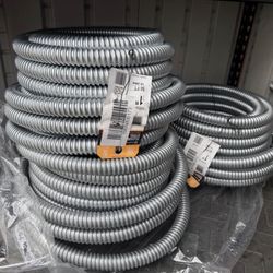 1 in. × 50 ft. Galflex RWS Metallic Armored Steel Flexible Conduit