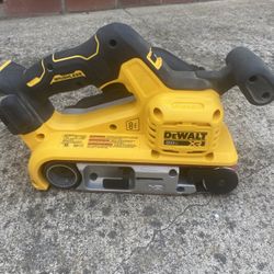 DEWALT cordless belt sander