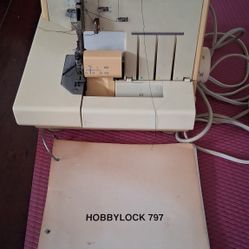 Used Pfaff Hobbylock 797 Serger 5-thread Overlock Sewing Machine 