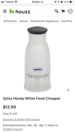 ZYLISS Zick-Zick Classic Food Chopper Zick-Zick Food Chopper for