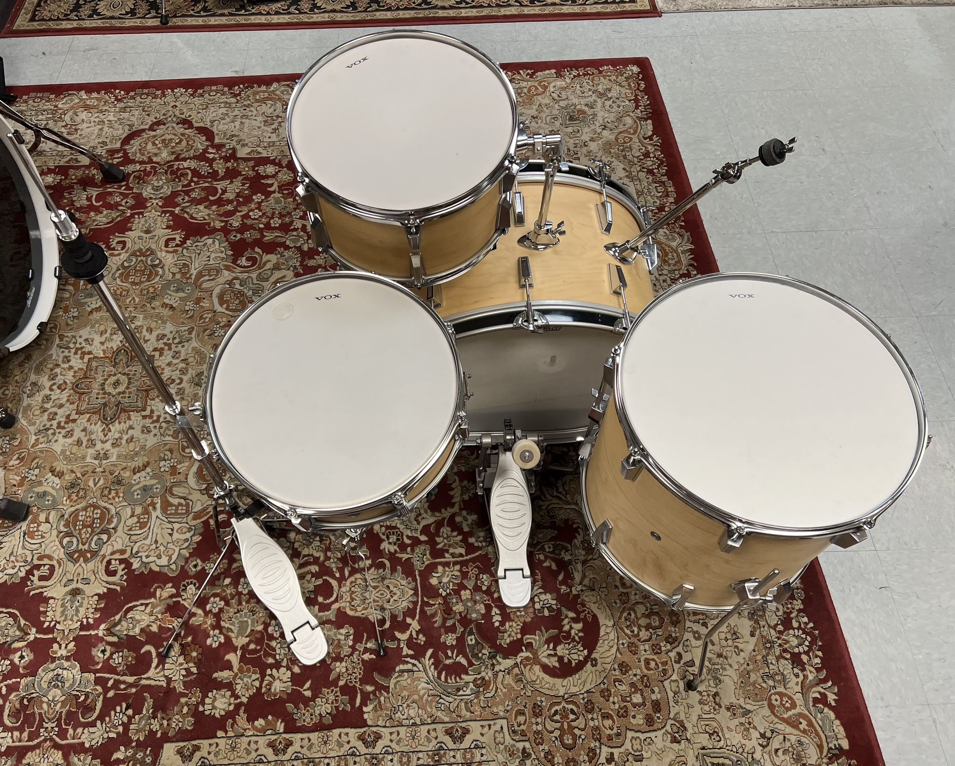 Vox Telstar Maple 4pc Drum Set With Hardware for Sale in Vista, CA
