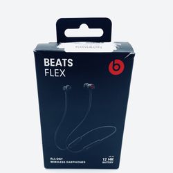 Apple Beats Flex Wireless Earphones – Black (Model MYMC2LL/A) – Open Box