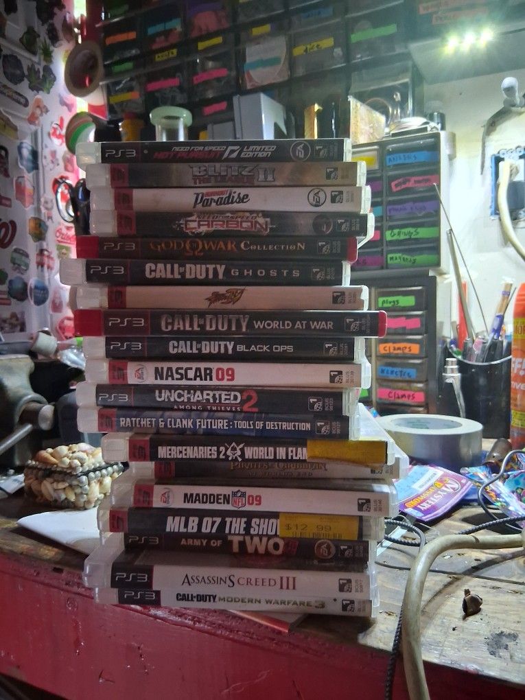 Playstation 3 And Playstation 2 Games