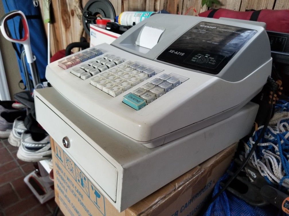 Sharp Electronic cash register model XEA21S for Sale in Irwindale, CA