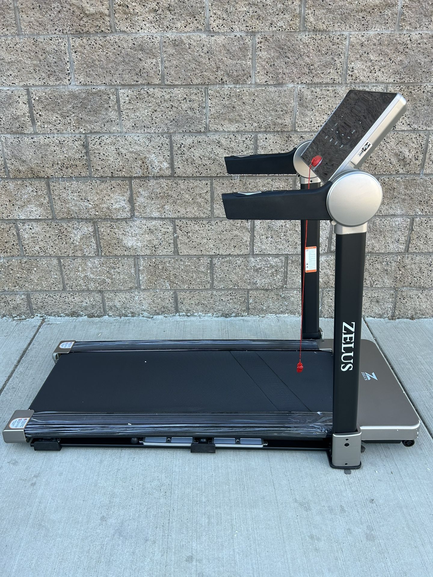 Cup Holder Zelus Treadmill Manual Running Machine For Home Gym Hotsell