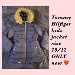 Tommy Hilfiger Kids Jacket Size 10/12 New $40 🙅🏻‍♀️ Firm Pick Up Only Cash Or Zell
