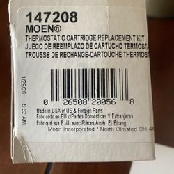 Thermostat Cartridge Replacement 