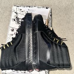 Size 10.5 - VANS Marvel x SK8-HI Black Panther
