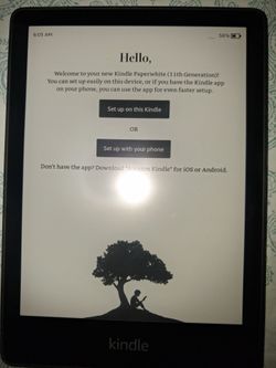 AMAZON  Paperwhite Black 7.8 in Tablet