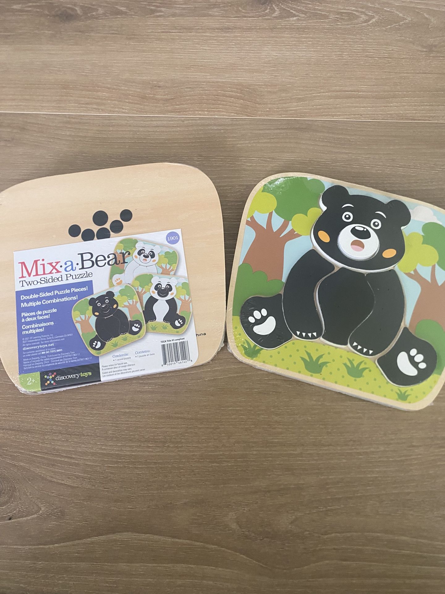 Discovery Toys Two-sided Puzzle