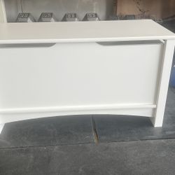 White Storage Chest for Kids