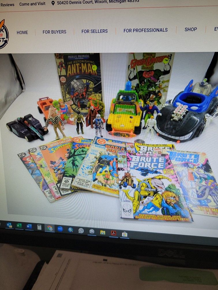 Buying Vintage TOYS & COMICS!!$$
