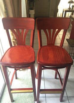 High bar chairs