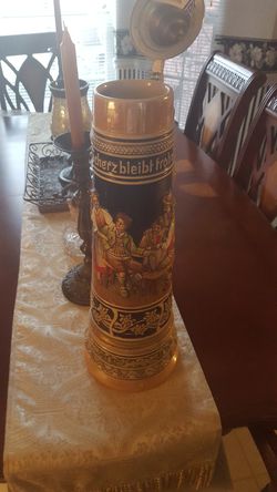 Tall German Beer Stein