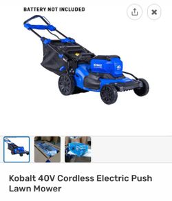 Kobalt Land Mower Machine 